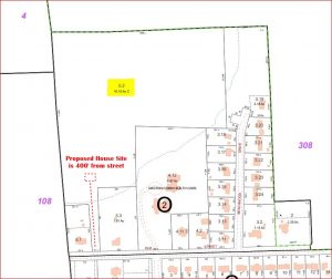 Elm St tax map with driveway