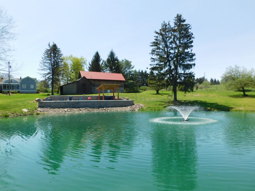 340 Hunt Hill pond and barn pic